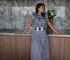 New: LUONI - Willow Top (Navy)