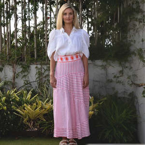 LUONI - Simone Skirt (Pink Starline)