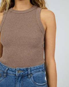 SILENT THEORY - Pia Tank (Brown)