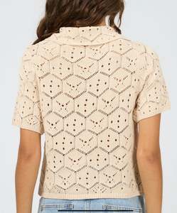 New: SILENT THEORY - Nina crochet top