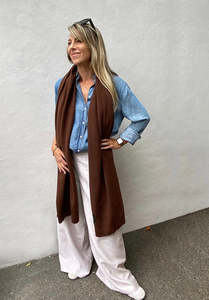 Accessories: DARK HAMPTON - McCance Wool Scarf