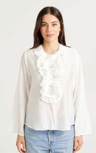 New: TUESDAY LABEL - Ruffle Top