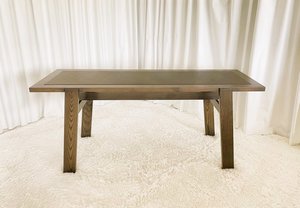 Desk with leather insert - Modern Chair