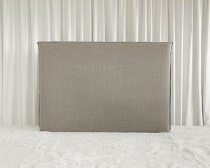 Products: Loose Covered Flanged Headboard - Modern Chair
