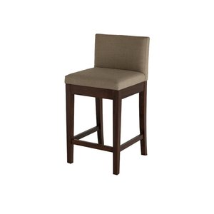 Products: Boss Bar Stool - Padded Back - Modern Chair