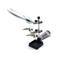 Automotive & Tools: Soldering stand - dual magnifier dual clips