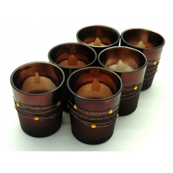 Home Living: Candle cup set - 6pcs
