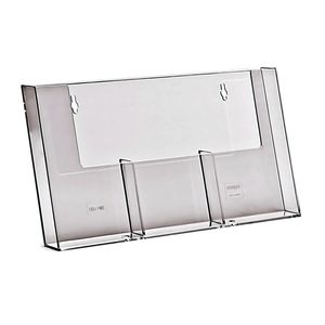 3 Compartment DL 1/3rd A4 Pocket Side By Side 3W110H