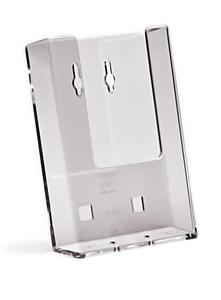 1/3 A4 Brochure Holder (wall mounted) W104
