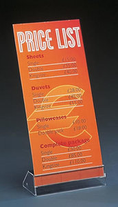 1/3rd A4 Holder (Angled) L100