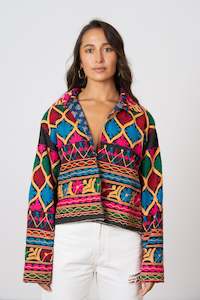 Festival: One of a Kind Colourful Jacket