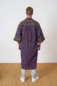 Mens: One of a Kind Purple Kimono