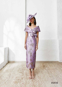 Products: Sophisticated Off Shoulder Sheath Dress MCDR5418