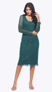 Products: Long Sleeve Beaded Dress ZADR26