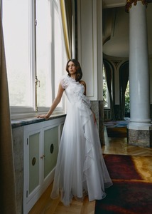 One-Shoulder Wedding Dress