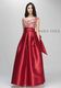 Embroidered Bodice Full Skirt Designer/ Evening Gown MCDR2