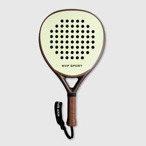 All: PRO Cream / Brown Padel Racquet