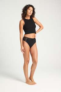 Sensual French Cut Moderate Black