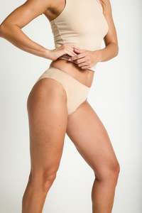 Seamfree Bikini Moderate Cashew