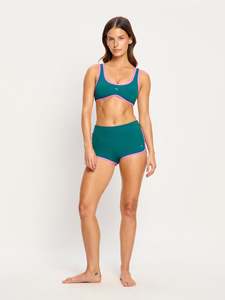 Swimwear: Puma X Modibodi Swimwear Short Super Emerald Ice