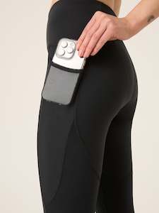 Activewear: 7/8 Active Legging Moderate-Heavy Black