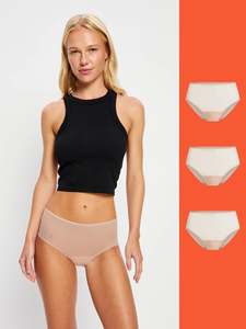 Perspiration: Barely There Hi Waist 3 Pack