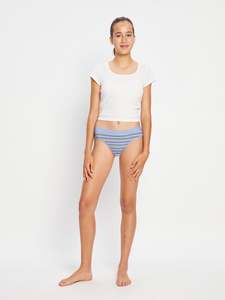 Teen Underwear: Teen Hipster Bikini Super Grapefruit Stripe