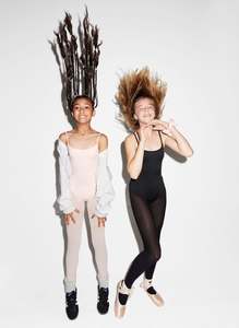 Teen Dance Tights 2 Pack Moderate Black/Dance Pink