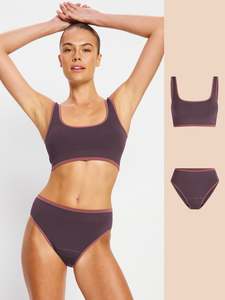 Seamfree: Puma x Modibodi Puma Smooth & Cheeky Set