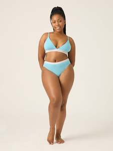 Basic Triangle Bralette Air Blue
