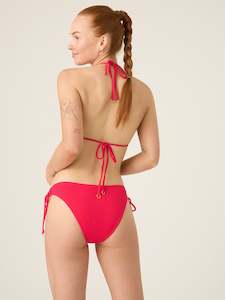 The Self Care Edit: Swimwear Soft Stretch Tie Side Bikini Brief Light-Moderate Glow Pink