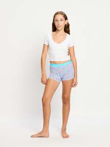 Teen Underwear: SmileyWorld® | Modibodi Teen Hipster Boyshort Super-Overnight Smiley Tickets