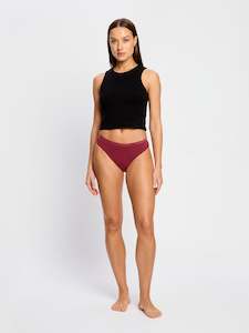 Classic Bikini Moderate Bud Red