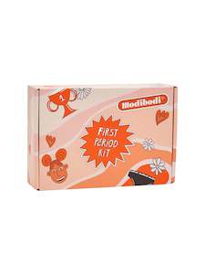 Accessories: Teen First Period Kit with Hipster Bikini Moderate Black