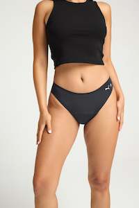 Puma X Modibodi Seamfree Active Bikini Moderate Onyx Grey