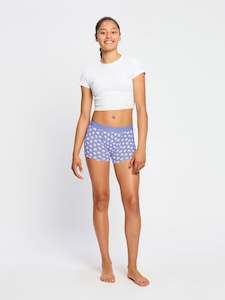 Teen Hipster Boyshort Moderate Giggly Ghost Blue