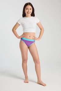 Moderate Absorbency: Teen Hipster Bikini Moderate Power Purple