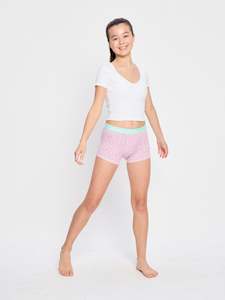 Teen Hipster Boyshort Moderate Bubblegum Purple