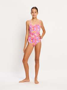 Marine Dream Teen Swimwear One Piece Light Tropicana Crush