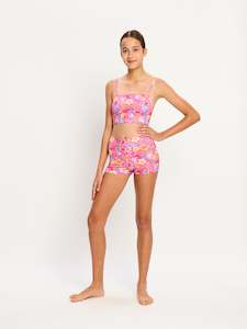 Marine Dream Teen Swimwear Hi Waist Short Super Tropicana Crush