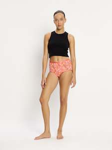 SmileyWorld® | Modibodi Classic Full Brief Super Boho Coral