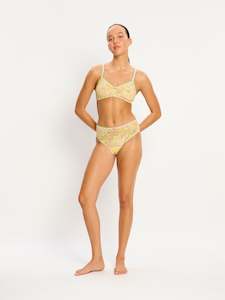 Brief: Buttercup Hi Waist Brief Moderate Buttercup