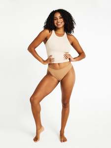 All: Au Naturel Seamfree Thong Light Tawny