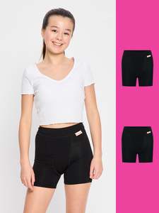 Sleepwear: Teen Sleep Short 2 Pack Super Black