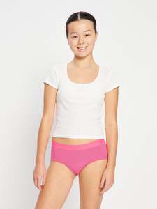 Teen Hipster Boyleg Moderate Watermelon Pink Sorbet