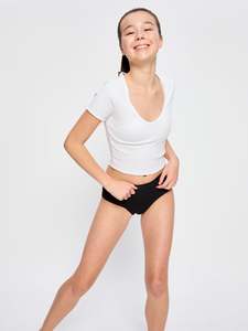 Teen Hipster Boyleg Moderate Black