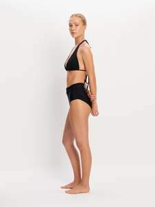 Swimwear Hi-Waist Bikini Brief Light Black