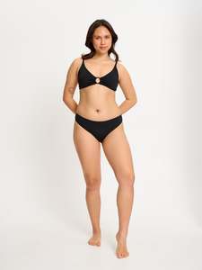 Bikinis: Swimwear Bikini Bottom Light Black