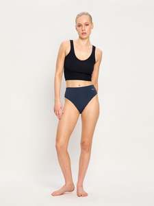 Puma X Modibodi Seamfree Active Hi Waist Cheeky Moderate Midnight