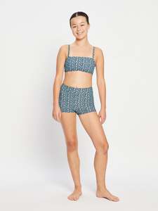 Teen Swimwear Hi Waist Short Super Luna Blossom Black